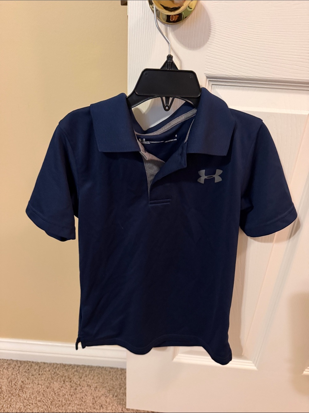 Under Armour Navy Blue Boys' Performance Polo